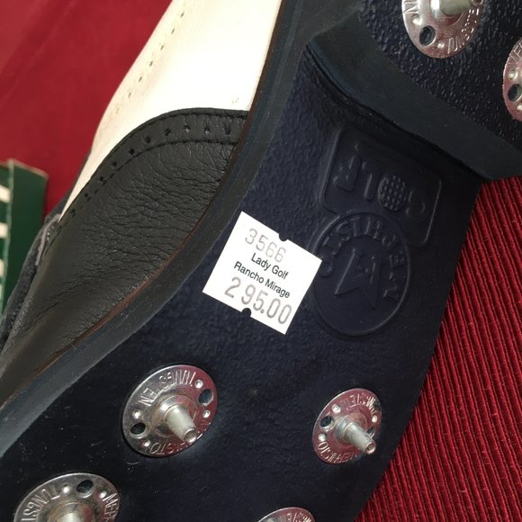 *NEW* Mephisto Women's Leather Golf Shoes Sz 5.5 - Picture 2 of 5